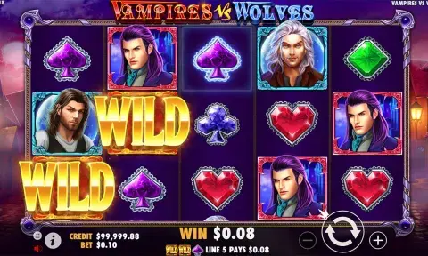 Vampires vs Wolves Slot Game