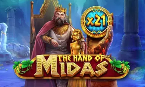 The Hand of Midas Slot Logo